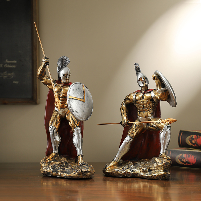 Bedroom Lighting Decor Ideas - Neue Retro Spartan Charakter Handwerk Figur