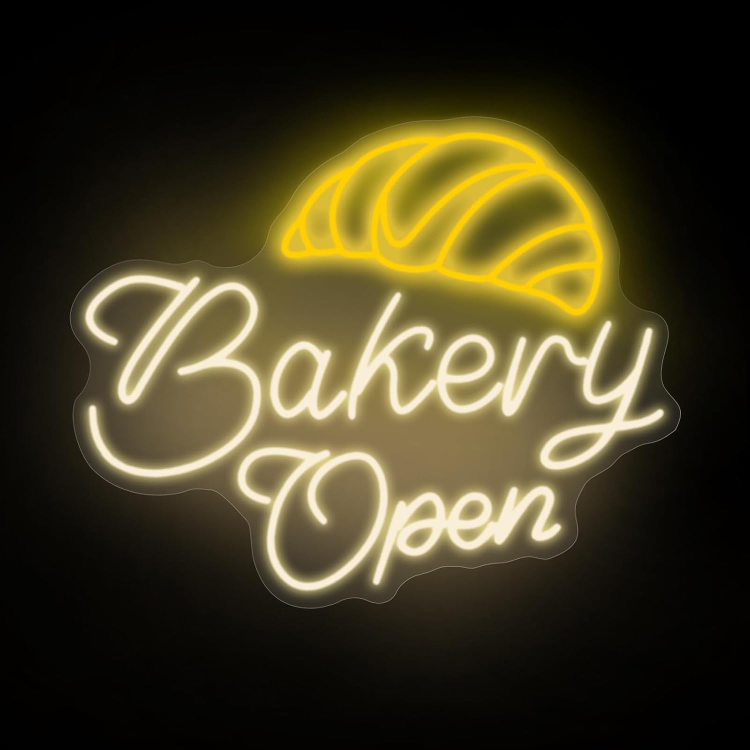 Bedroom Lighting Decor Ideas - Offene Bäckerei-Neonlichter, perfekte Wanddekorationsideen für Bäckerei,