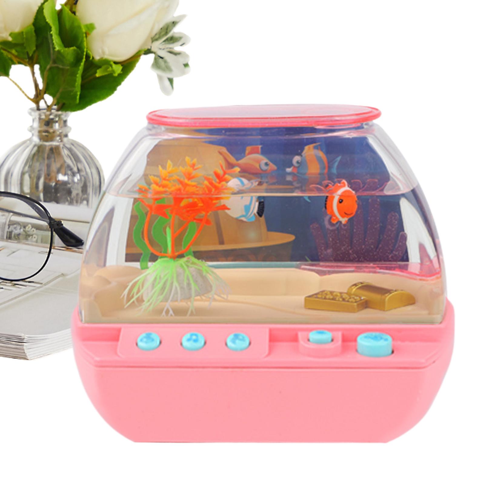 Lightings Decoration - Spielzeug-Aquarium als Heimdekoration mit Musik und