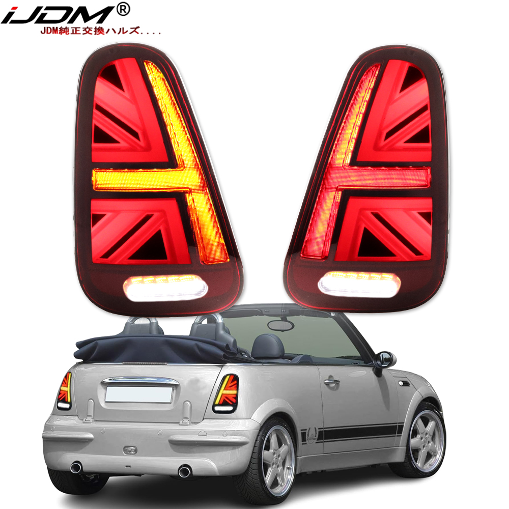 Union Lighting & Decor Collabs - iJDM Car Union Jack Rückleuchten-Baugruppe für