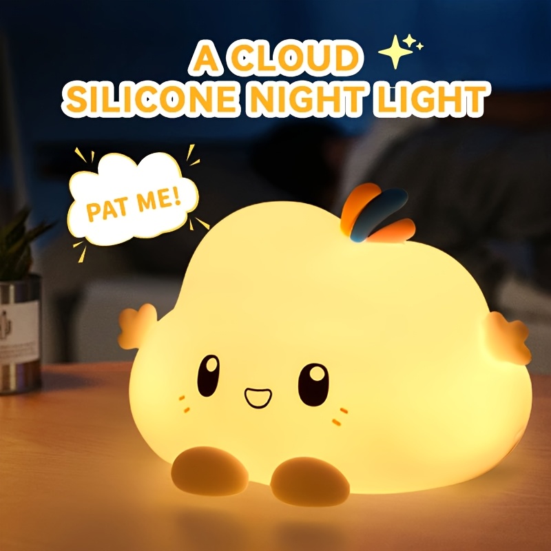 Lightings Decoration - Wolken-Nachtlicht, Touch-Control-Dimmung, Aufladen und Timing, für
