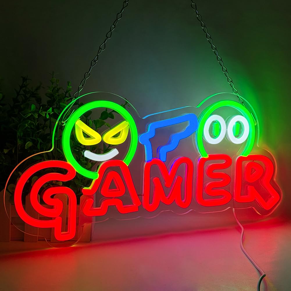 Gamer Neon-Schild LED-Wandleuc – Lighting Decor Wedding Bewertung und Preis