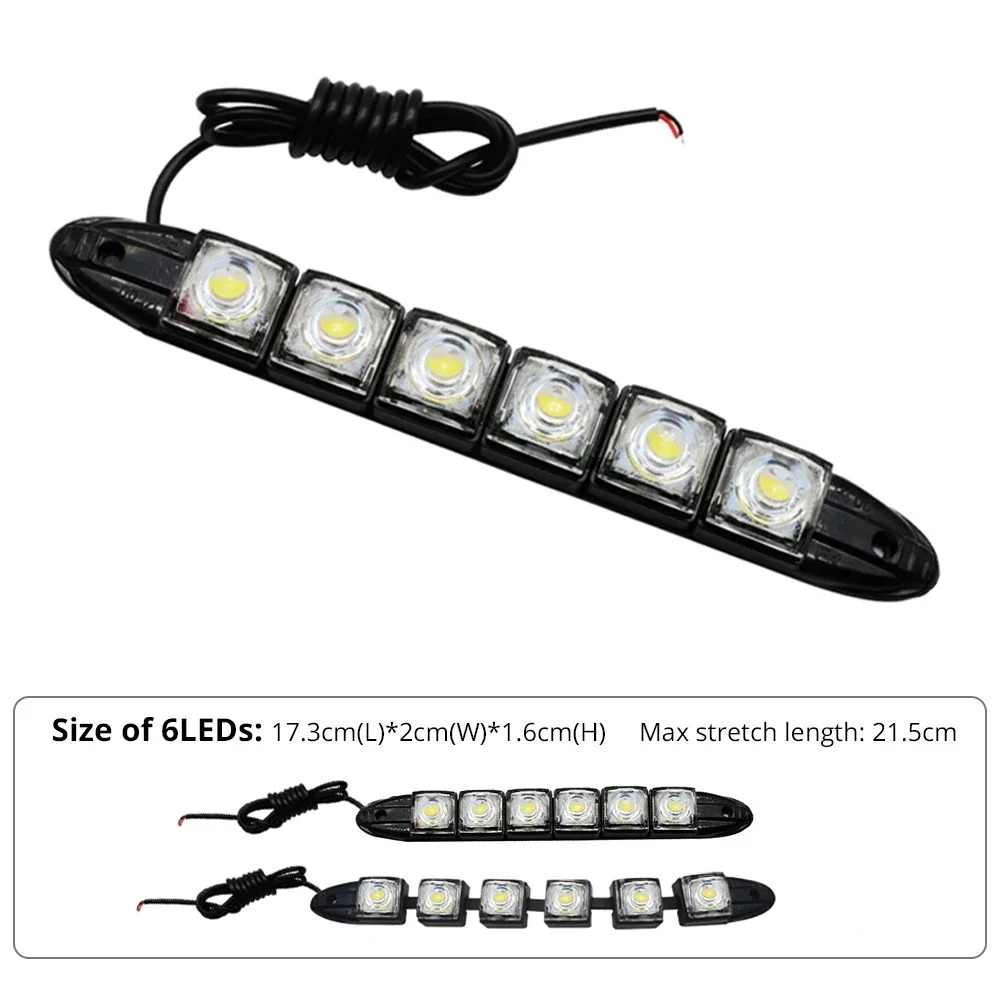 2PCS LED Wasserdichte DRL Lich – Ambient Led Strip Bewertung und Preis