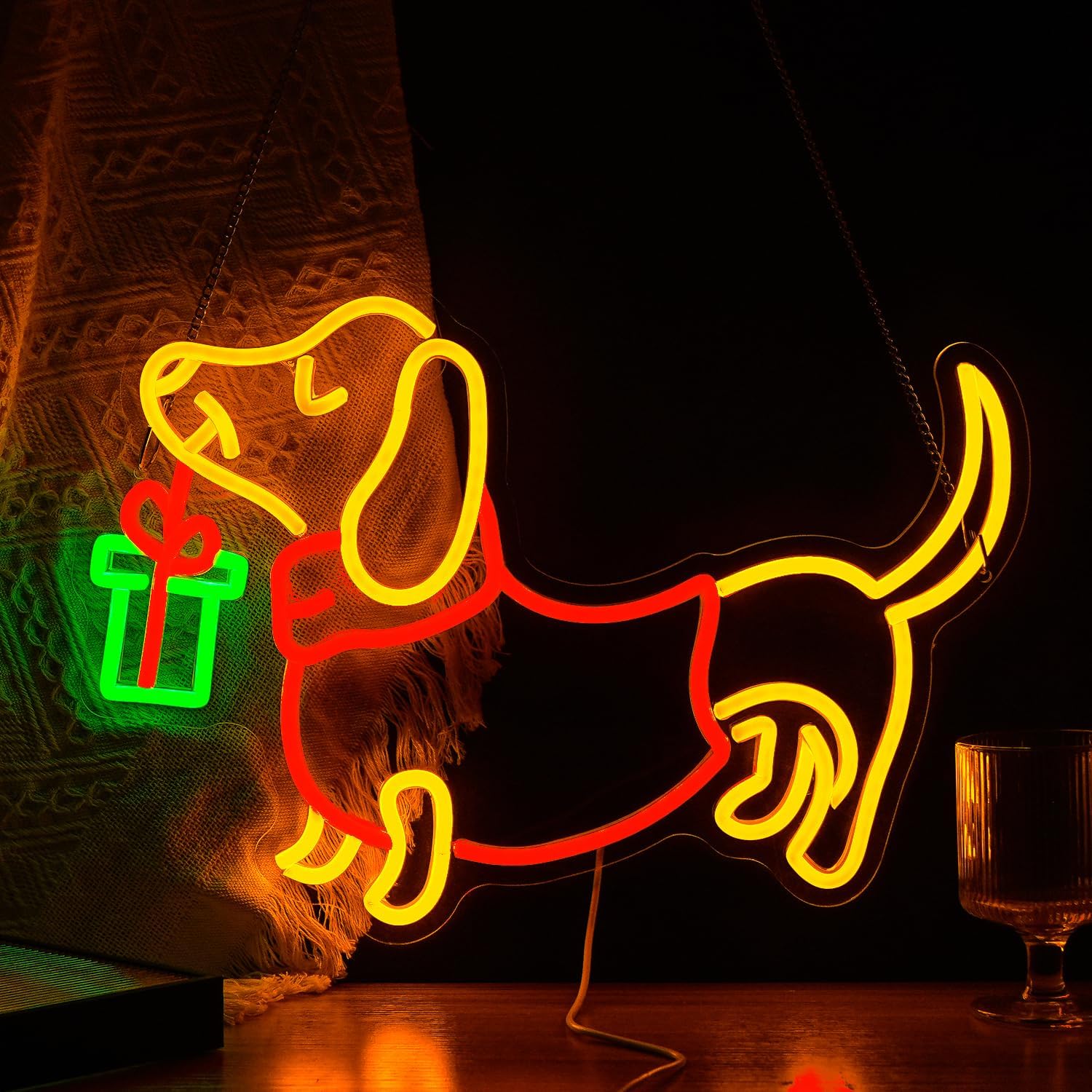 USB-dimmbares Dackel-Neonschil – Bedroom Lighting Decor Ideas Bewertung und Preis