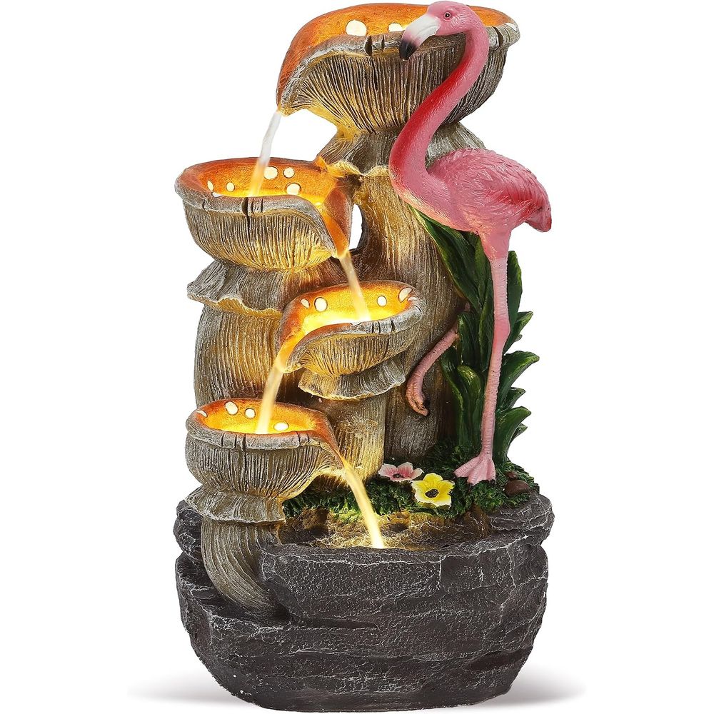 5-stufiger Gartenwasserfall mi – Lighting Decor For House Bewertung und Preis