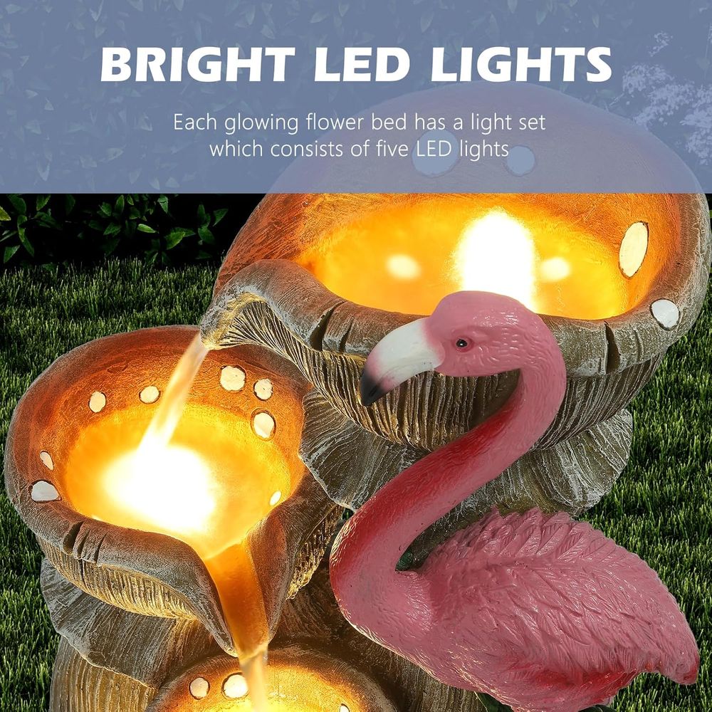 5-stufiger Gartenwasserfall mi – Lighting Decor For House Bewertung und Preis