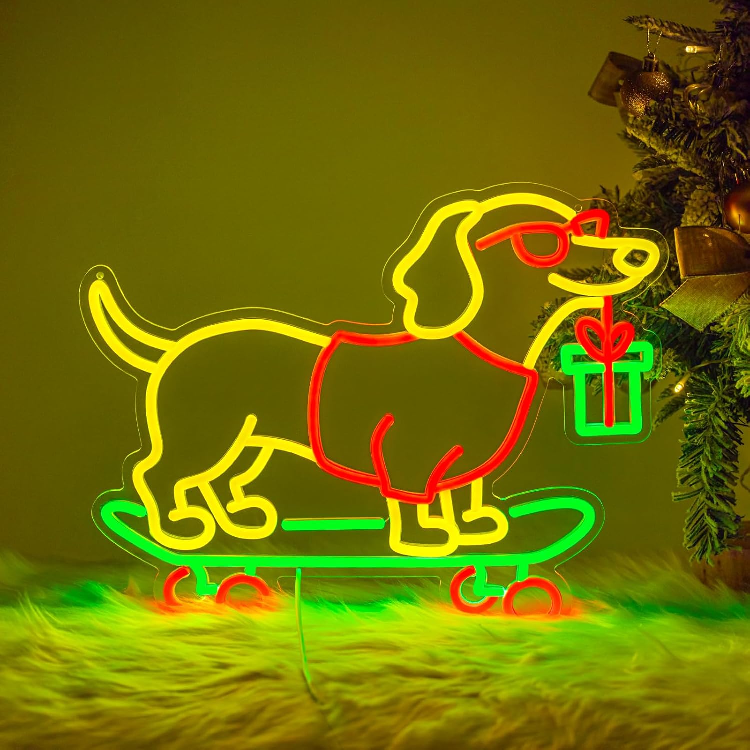 USB-dimmbares Dackel-Neonschil – Bedroom Lighting Decor Ideas Bewertung und Preis