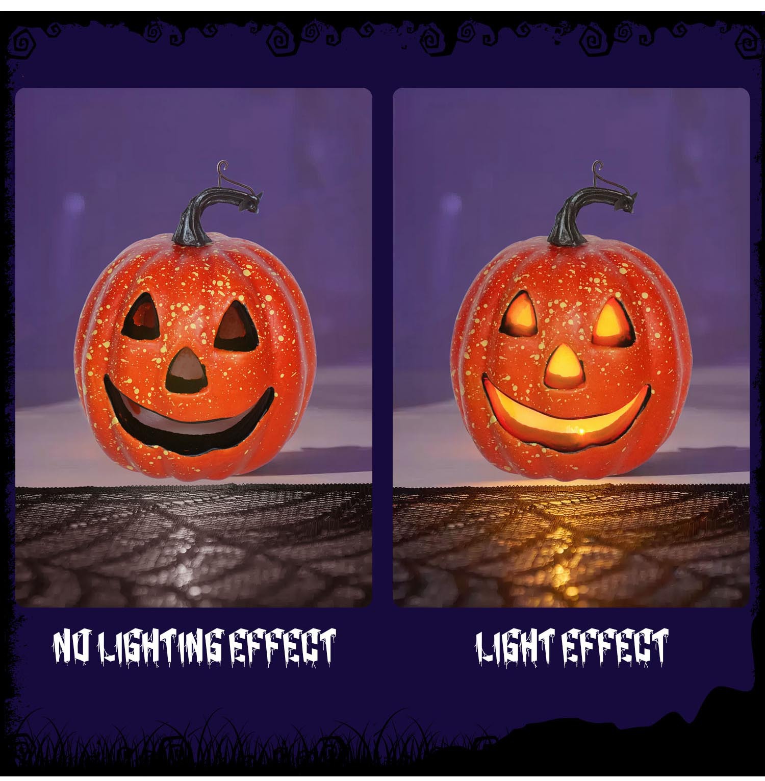 Halloween-Kürbis-Dekorationen  – Lighting Decor For House Bewertung und Preis
