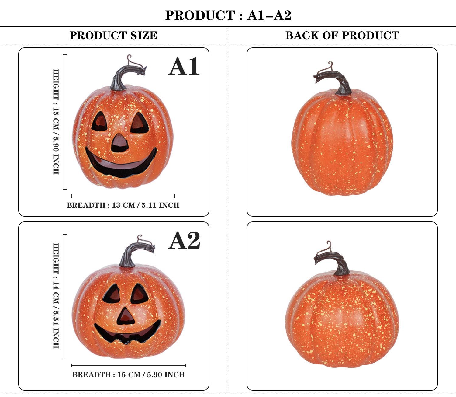 Halloween-Kürbis-Dekorationen  – Lighting Decor For House Bewertung und Preis
