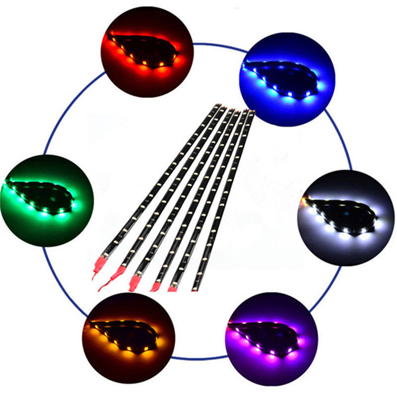 6PCS wasserdichte 15 SMD DC 12 – Ambient Led Strip Bewertung und Preis