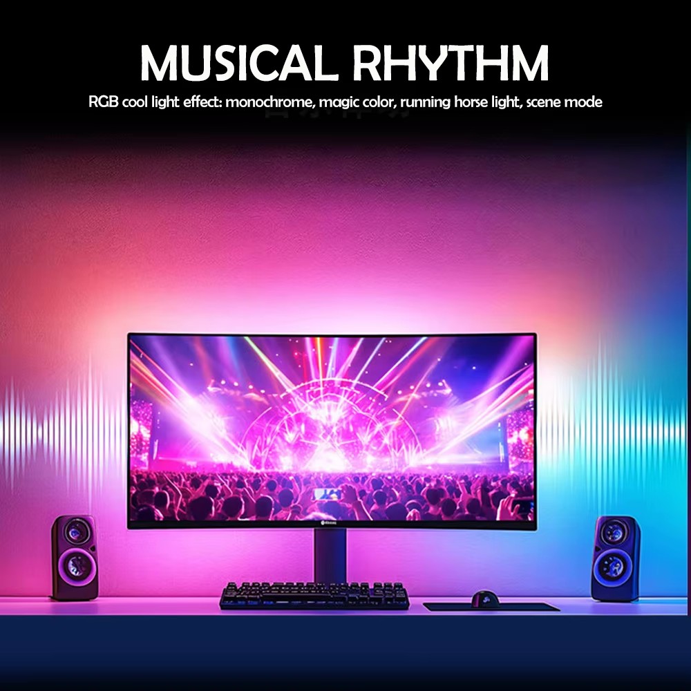 RGB-Gaming-Lichtleiste Monitor – Ambient Led Strip Bewertung und Preis