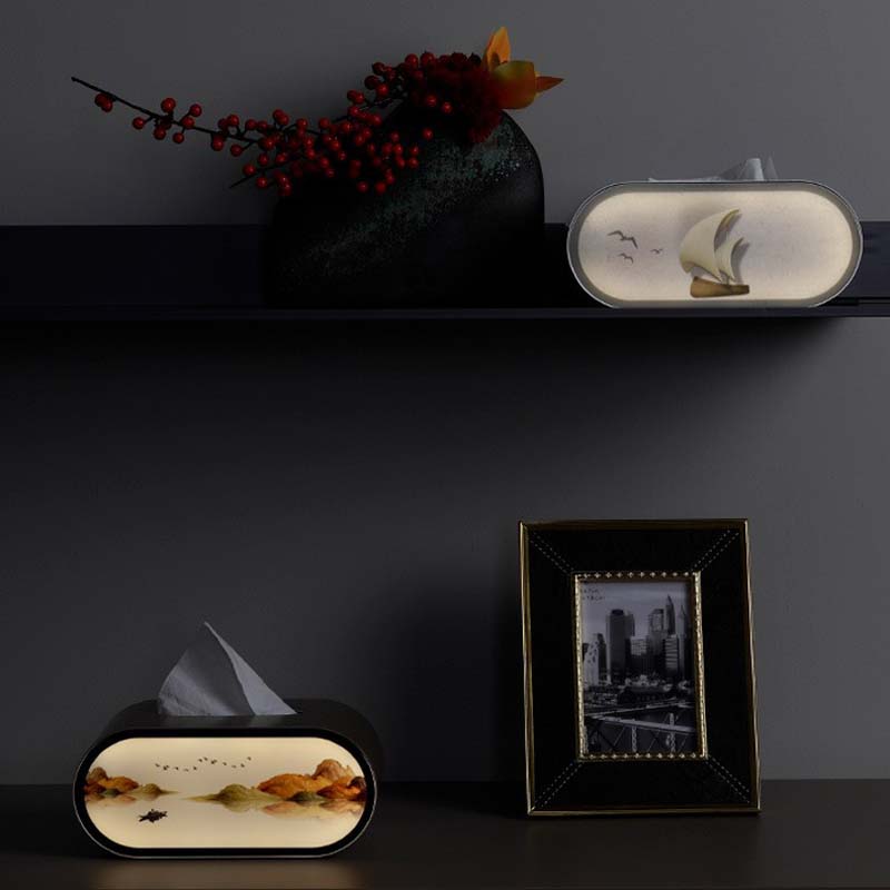 LED-Nachtlicht-Taschentuchbox  – Bedroom Lighting Decor Ideas Bewertung und Preis