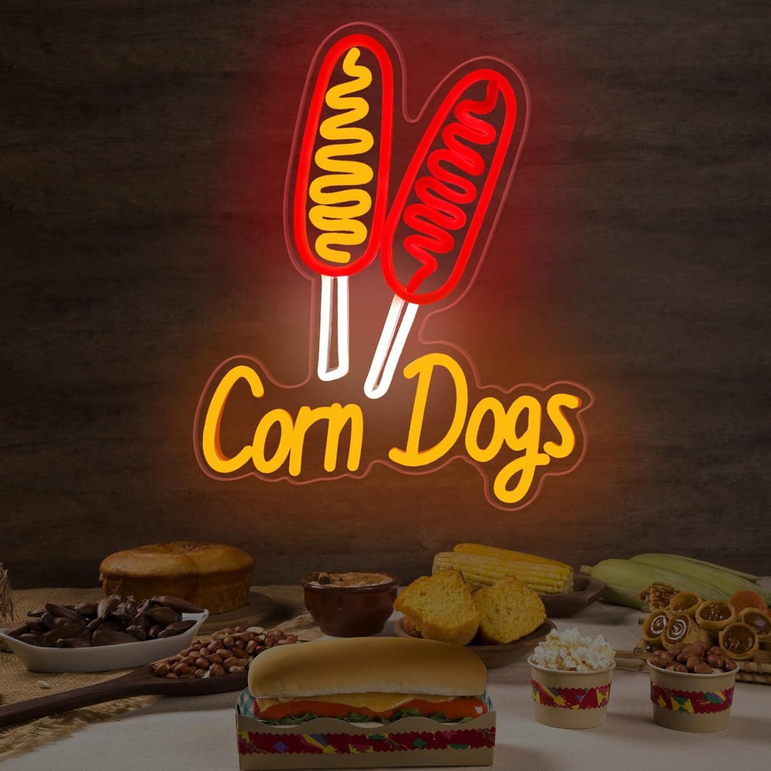 Corn Dog Neon-Schild Snack USB – Lighting Decor Wedding Bewertung und Preis