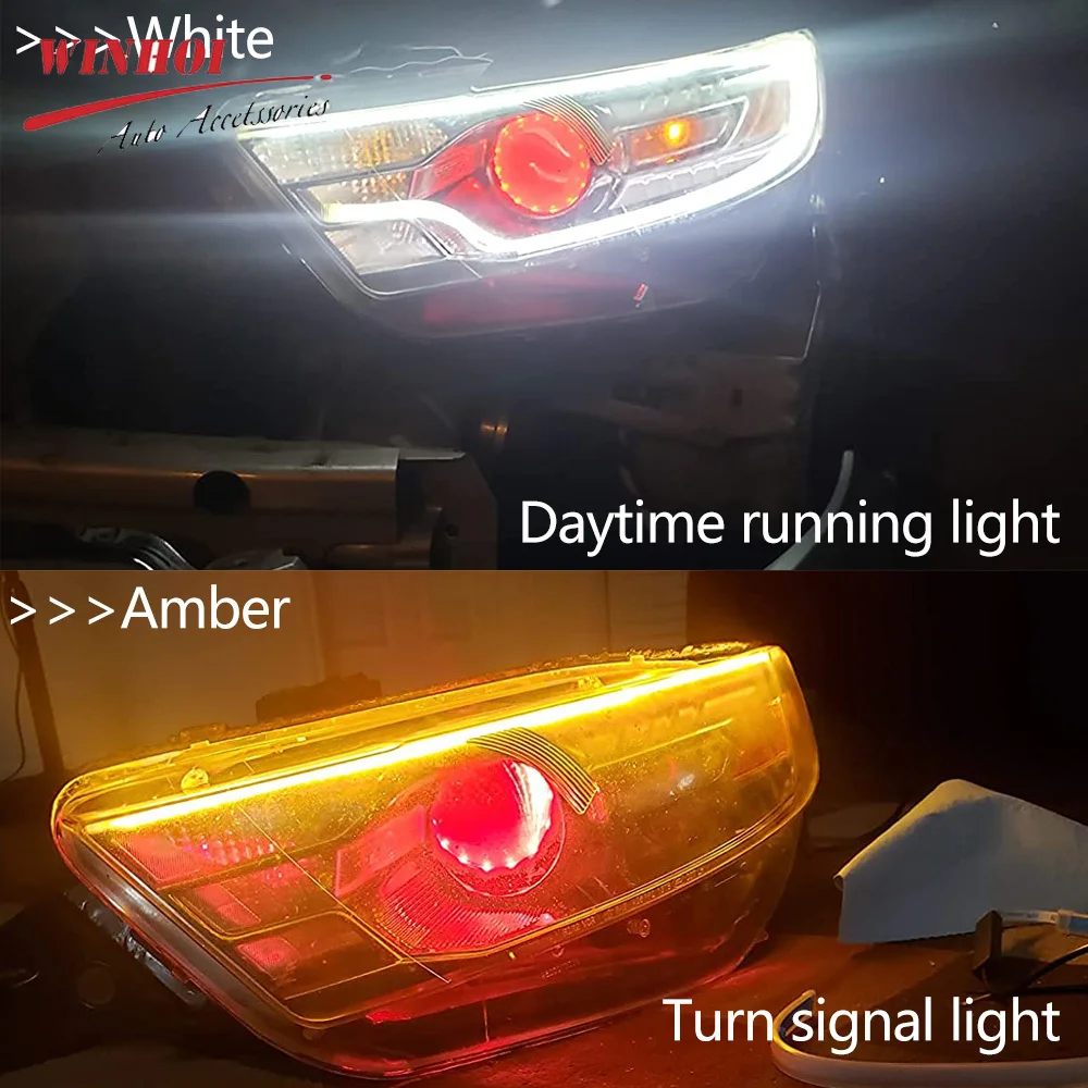 2PCS Auto LED DRL Tagfahrlicht – Ambient Led Strip Bewertung und Preis
